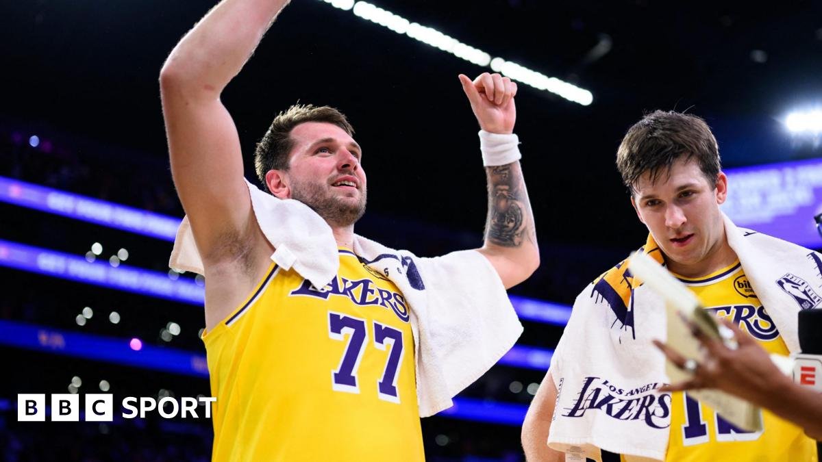 NBA: LeBron James praises ‘generational’ Luka Doncic after overtime winner for Lakers against Nuggets