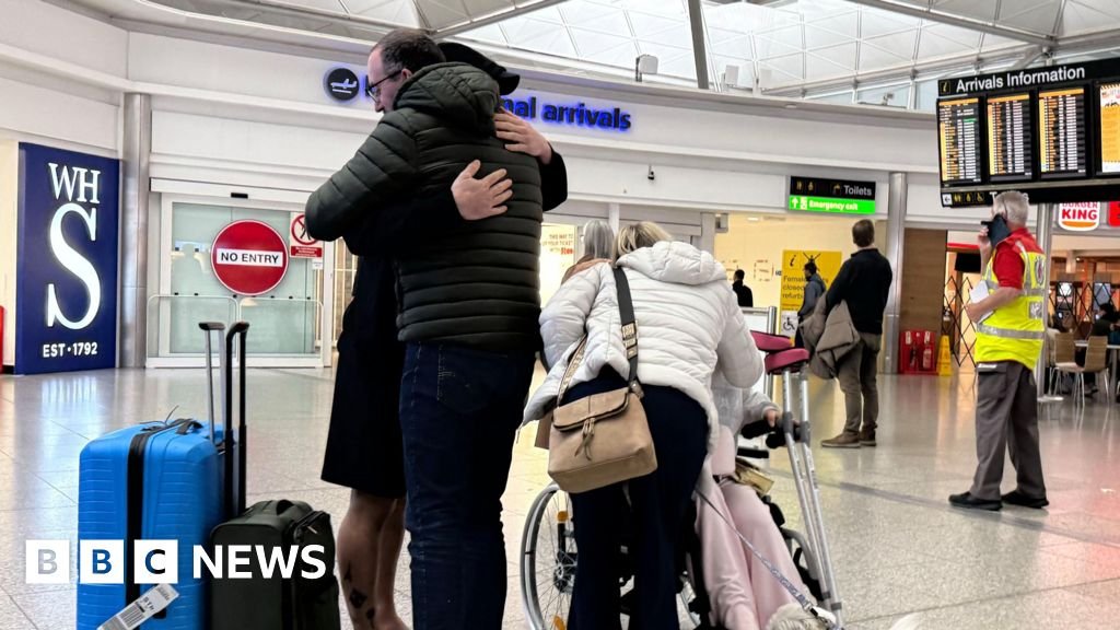 Passengers describe 'surreal' scramble to reach first government flight out of Middle East