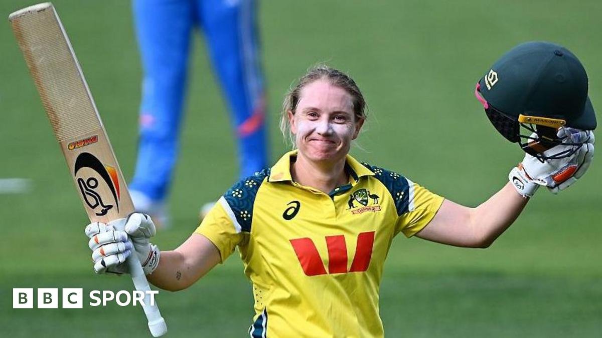 Australia vs India: Alyssa Healy makes 158 in final ODI as hosts complete series clean sweep