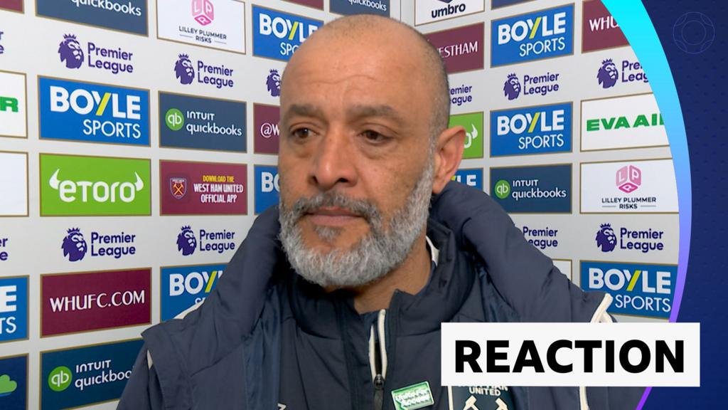 West Ham United 1-1 Manchester City: Nuno Espirito Santo post-match interview