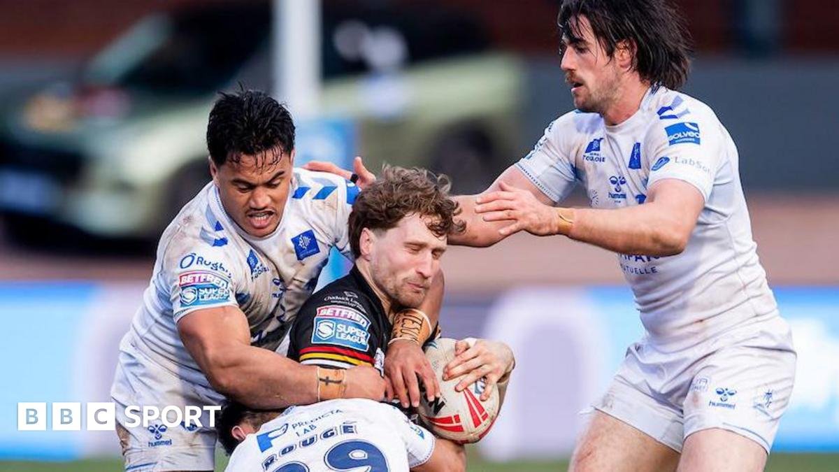 Bradford Bulls 18-6 Toulouse: Ethan Ryan hat-trick secures Super League win