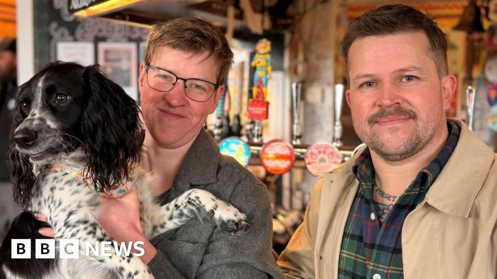 Woman's 'emotional' reunion with river rescuer
