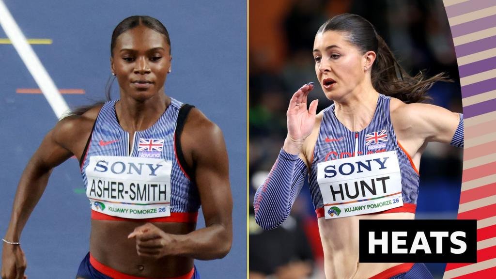 Asher‑Smith & Hunt into World Indoor 60m semis
