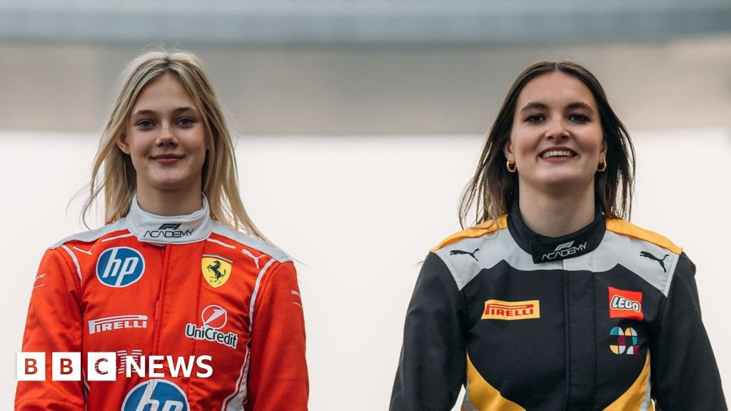 They were told it wasn't for girls, but these could be the future faces of F1