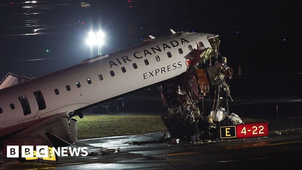 Eyewitnesses describe chaos of LaGuardia crash