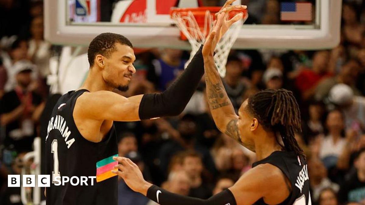 NBA: Victor Wembanyama helps San Antonio Spurs to comeback win over Los Angeles Clippers