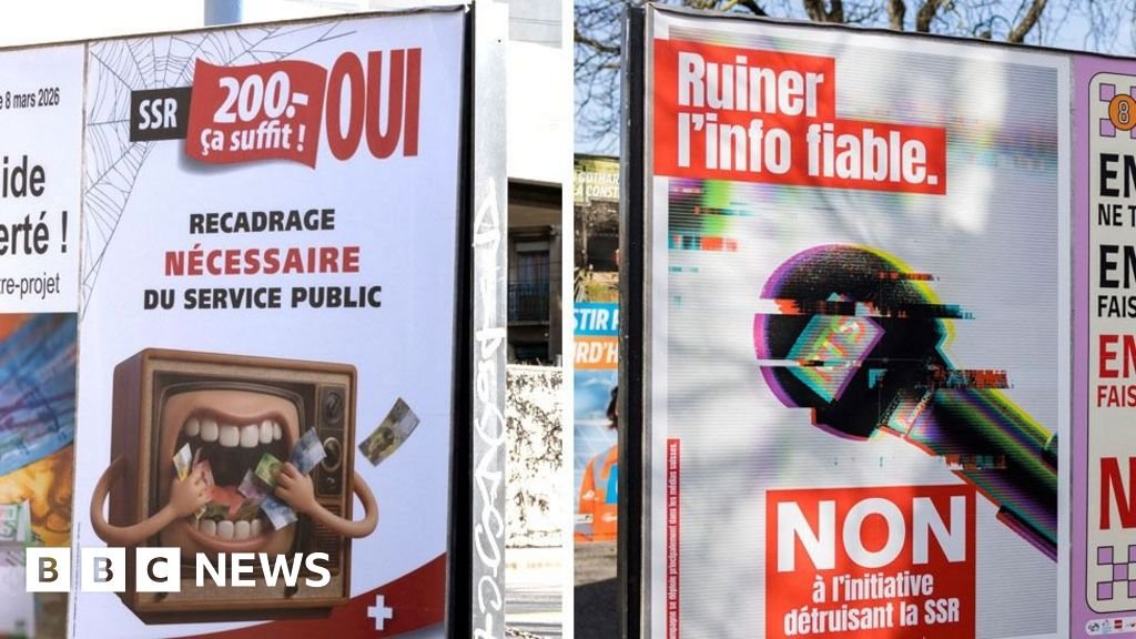 Swiss to vote on right-wing push to slash licence fee for public broadcaster