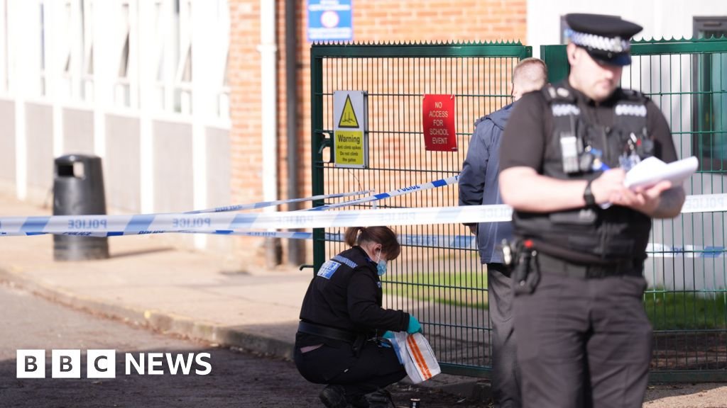 Mum of stabbed schoolgirl was abroad and 'terrified'