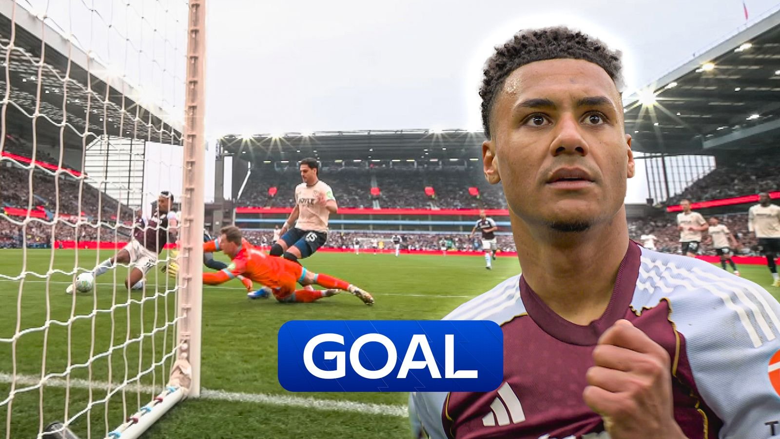 Watkins doubles Villa's lead against West Ham!